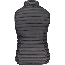 Black Poliammide Women Vest