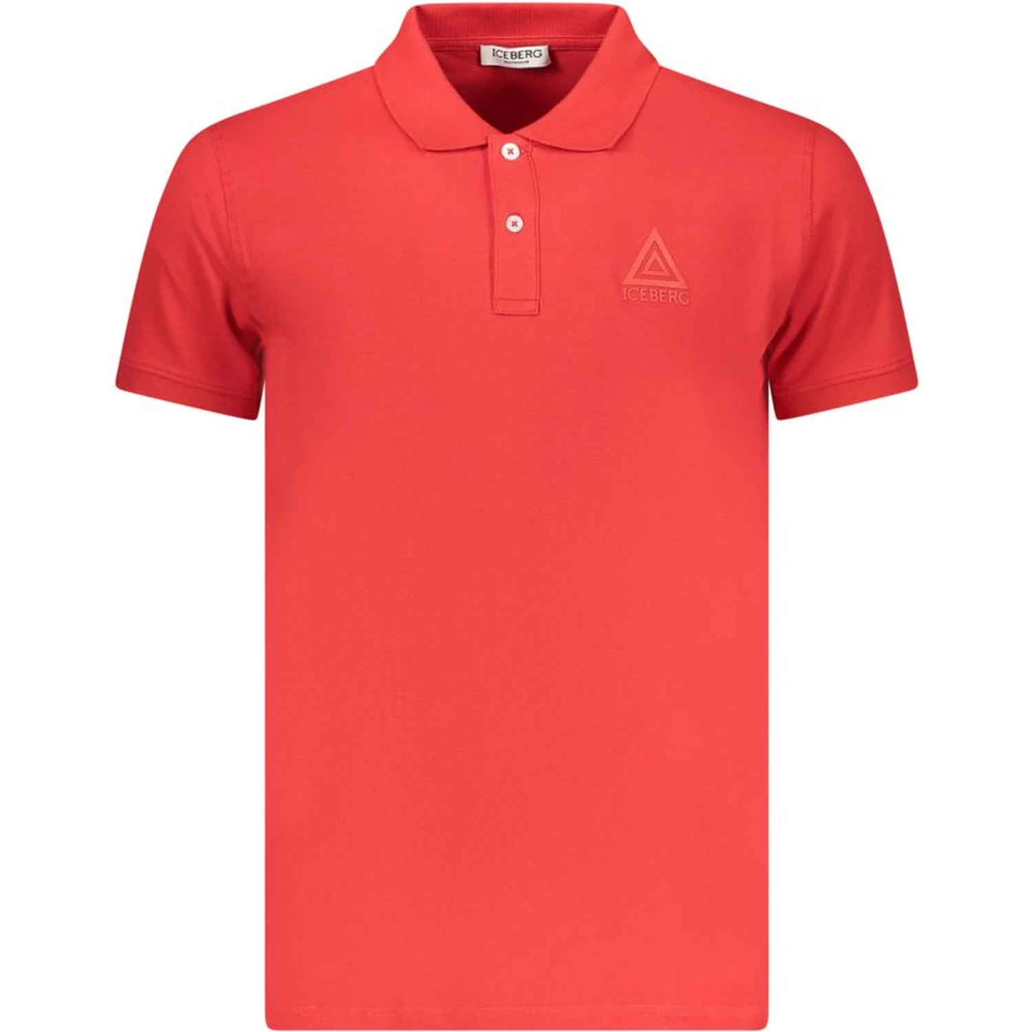 Red Cotton Polo Shirt