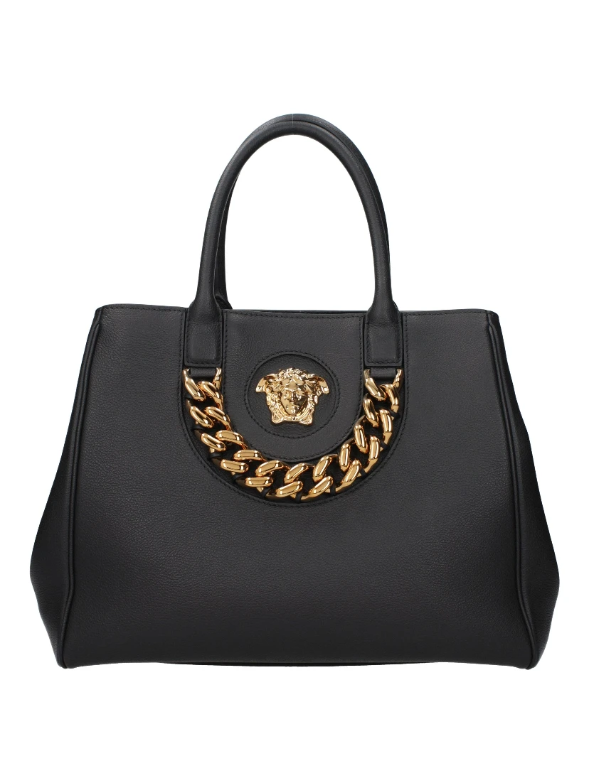 Black Leather Handbag