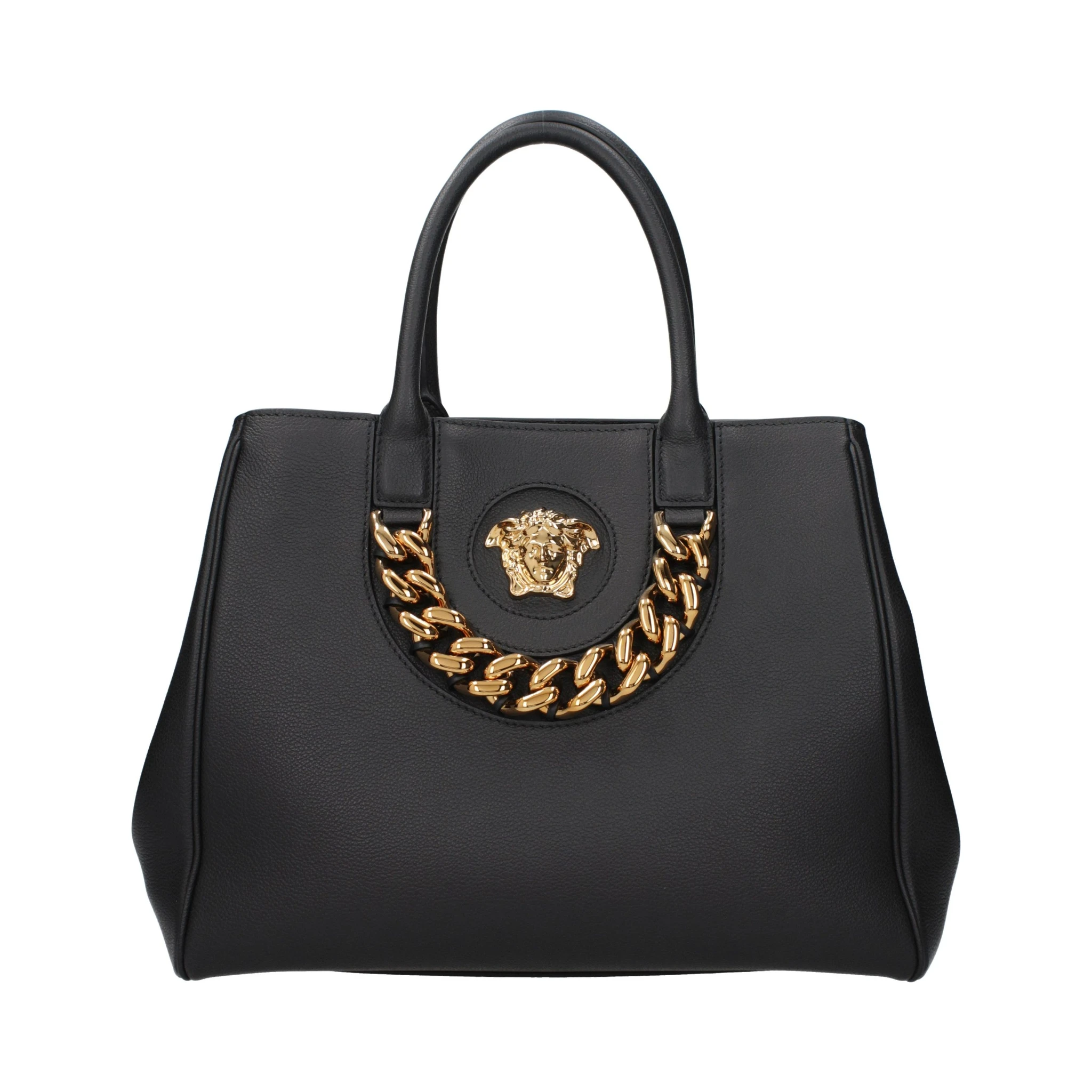 Black Leather Handbag