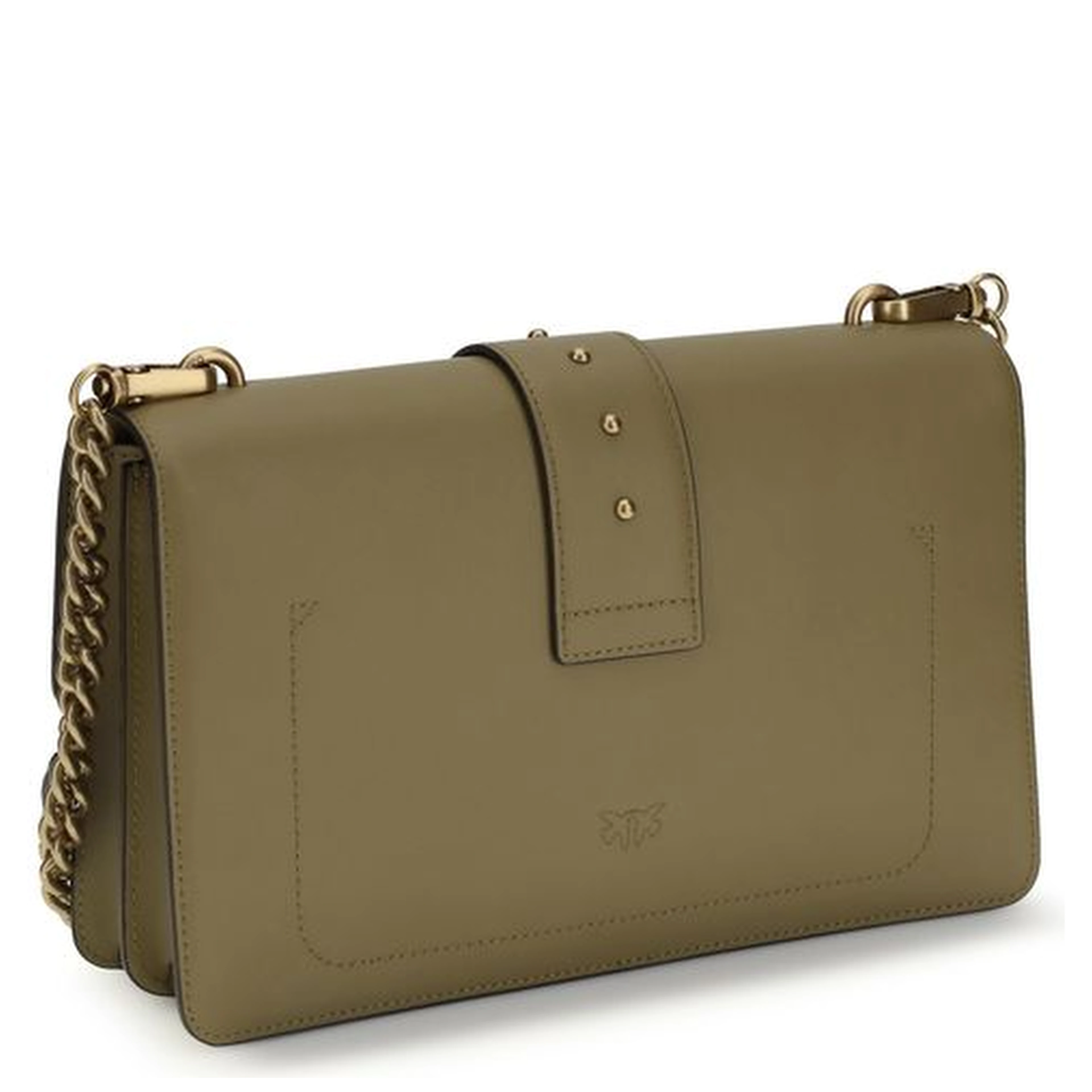 Bicolor Calf Leather Bos Taurus Shoulder Bag