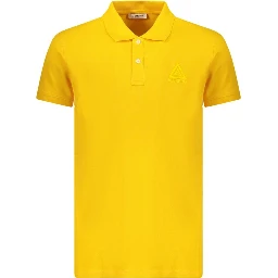 Yellow Cotton Polo Shirt