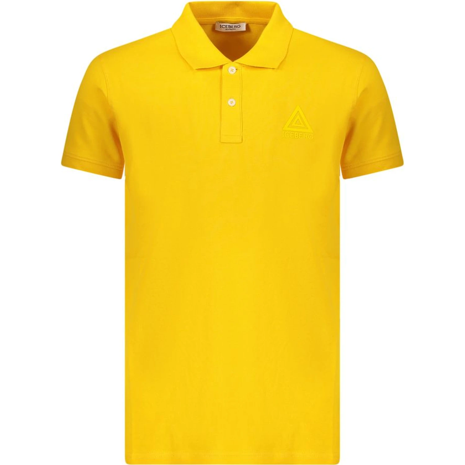 Yellow Cotton Polo Shirt