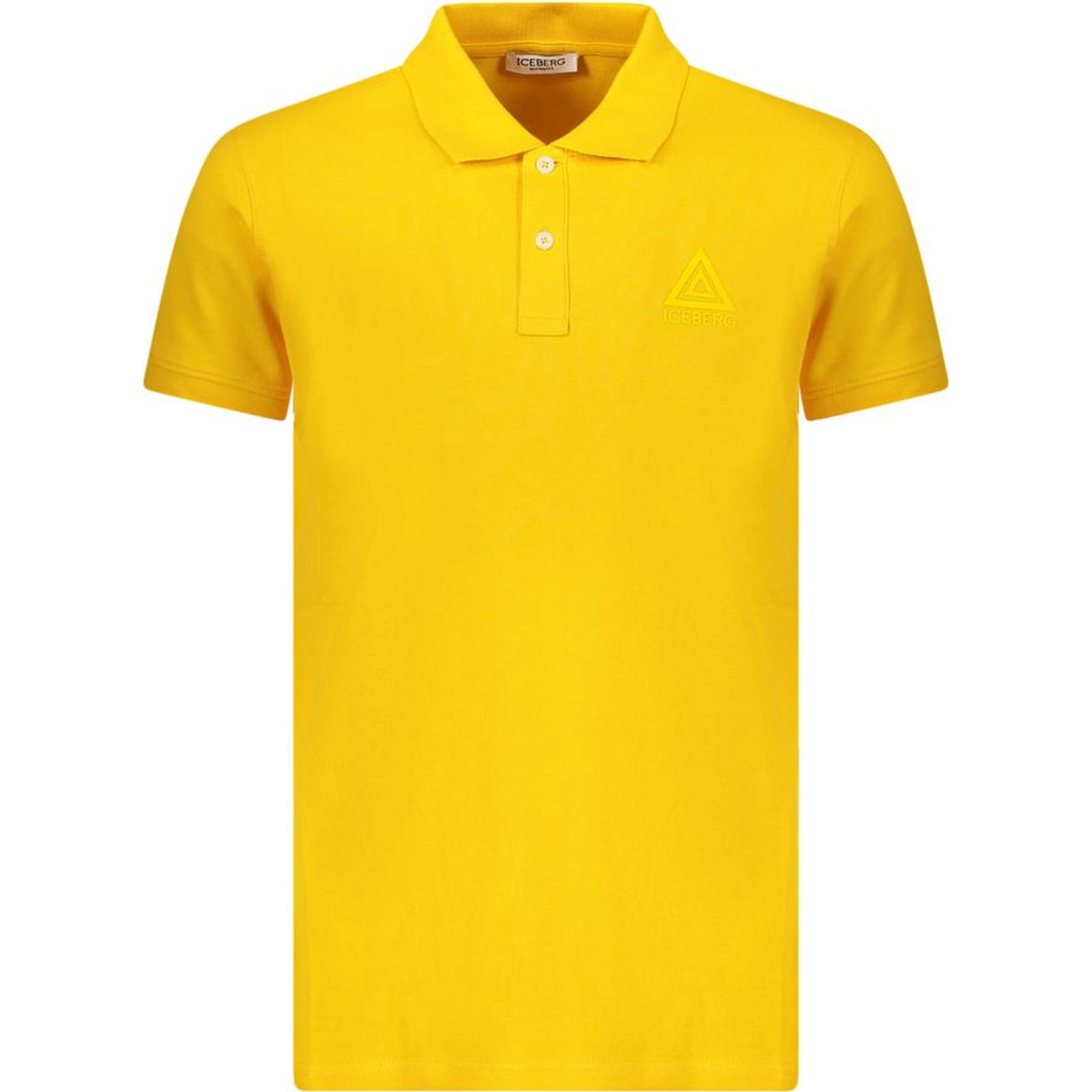 Yellow Cotton Polo Shirt