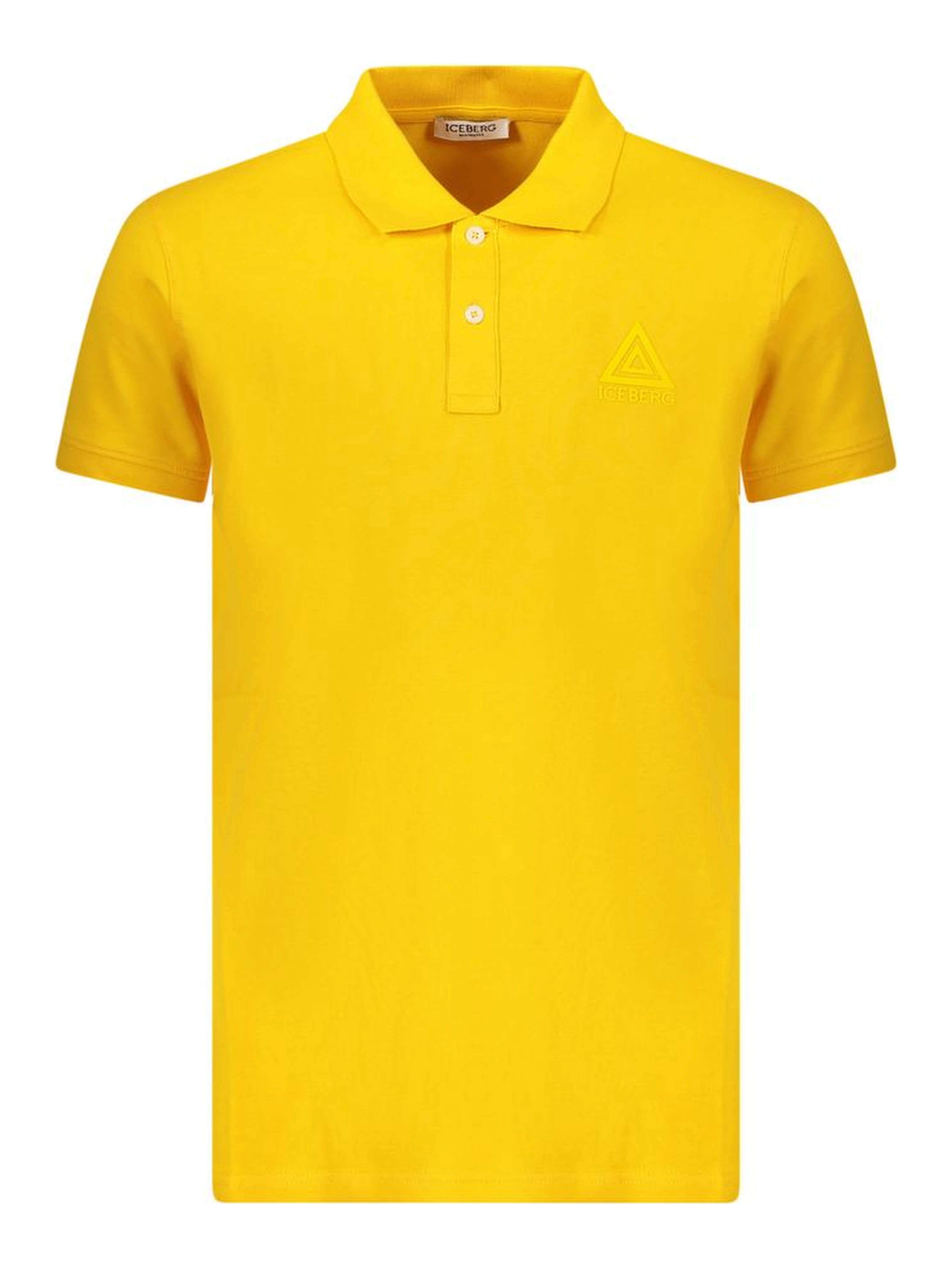 Yellow Cotton Polo Shirt