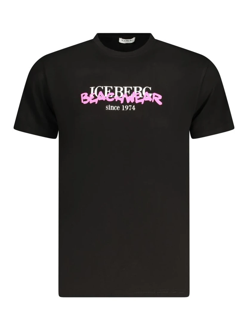 Black Cotton T-Shirt