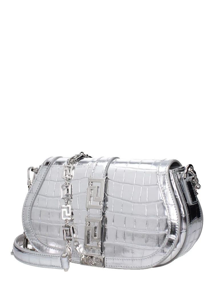 Gray Leather Shoulder Bag alternative
