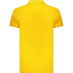 Yellow Cotton Polo Shirt