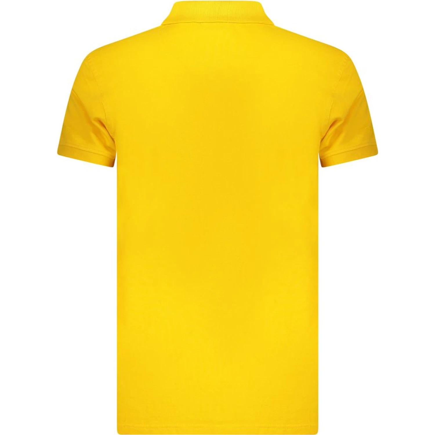 Yellow Cotton Polo Shirt
