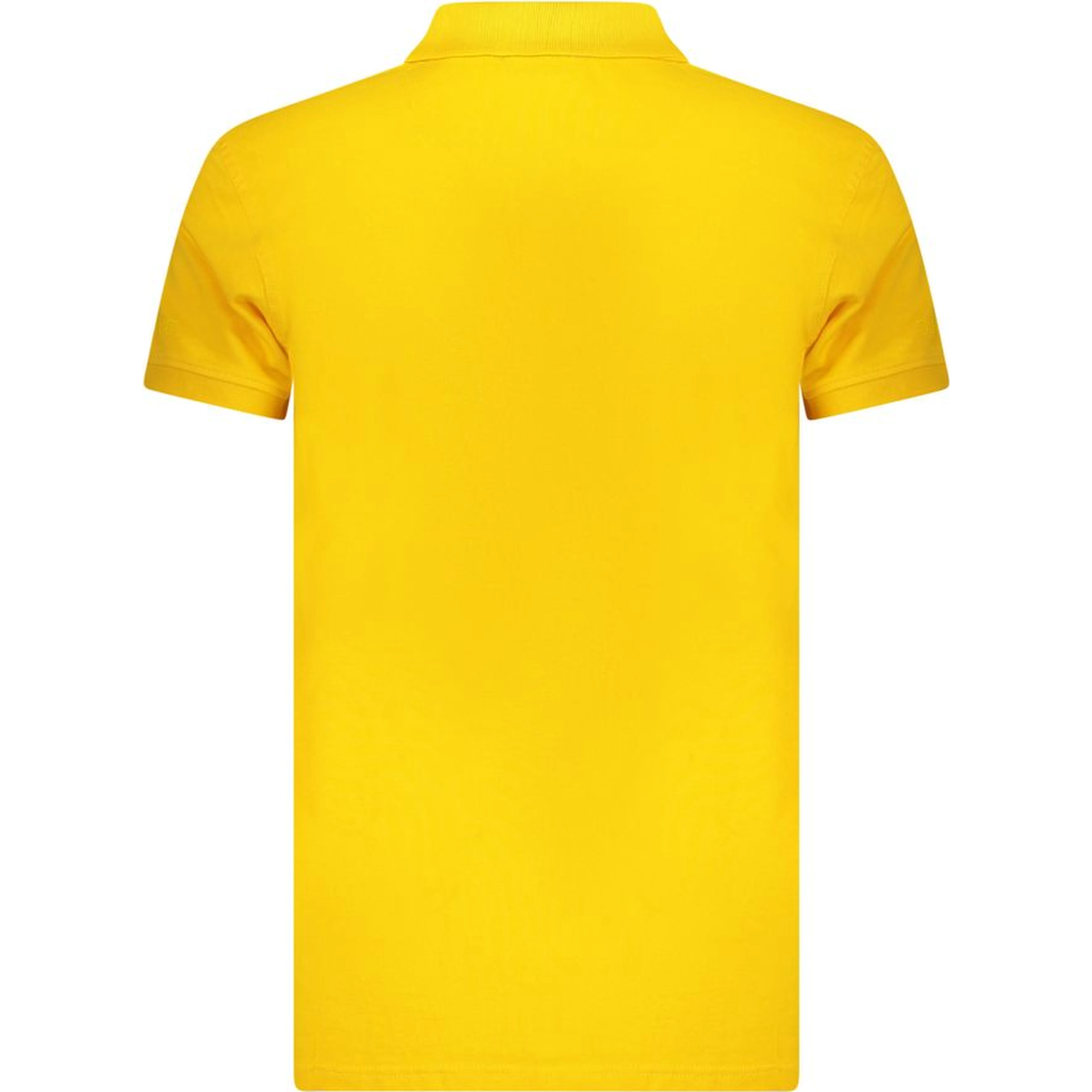Yellow Cotton Polo Shirt