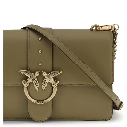 Bicolor Calf Leather Bos Taurus Shoulder Bag