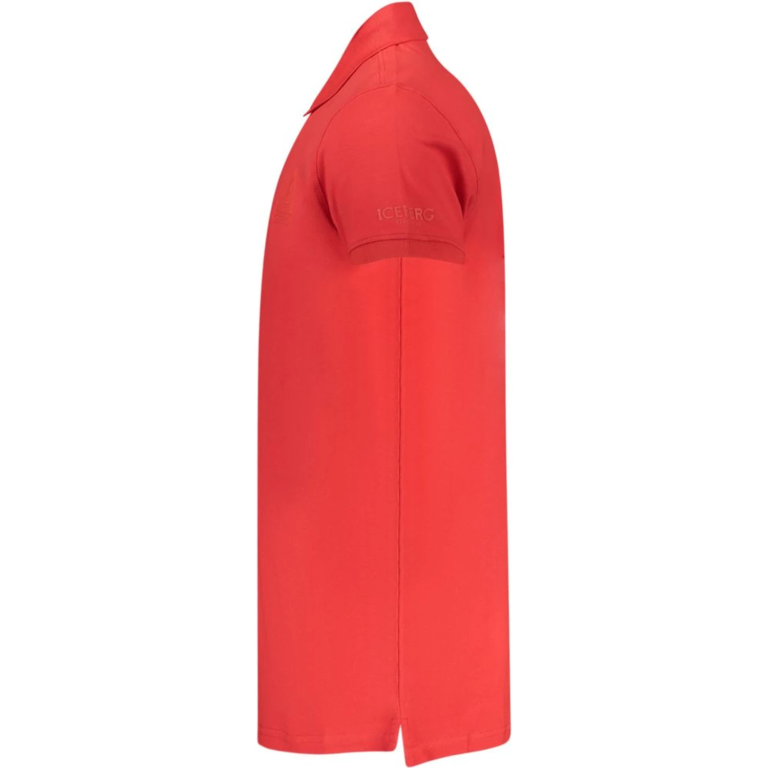 Red Cotton Polo Shirt