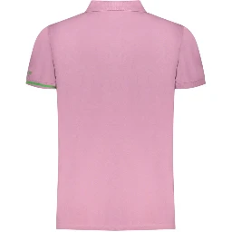 Purple Cotton Polo Shirt