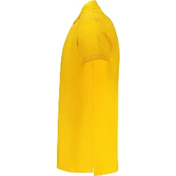 Yellow Cotton Polo Shirt