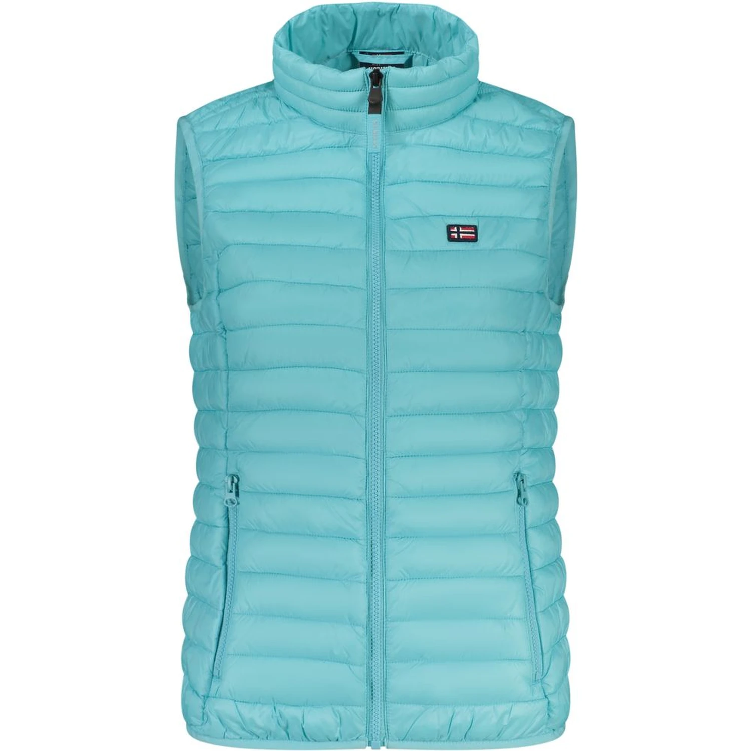 Azzurro Poliammide Womens Gilet
