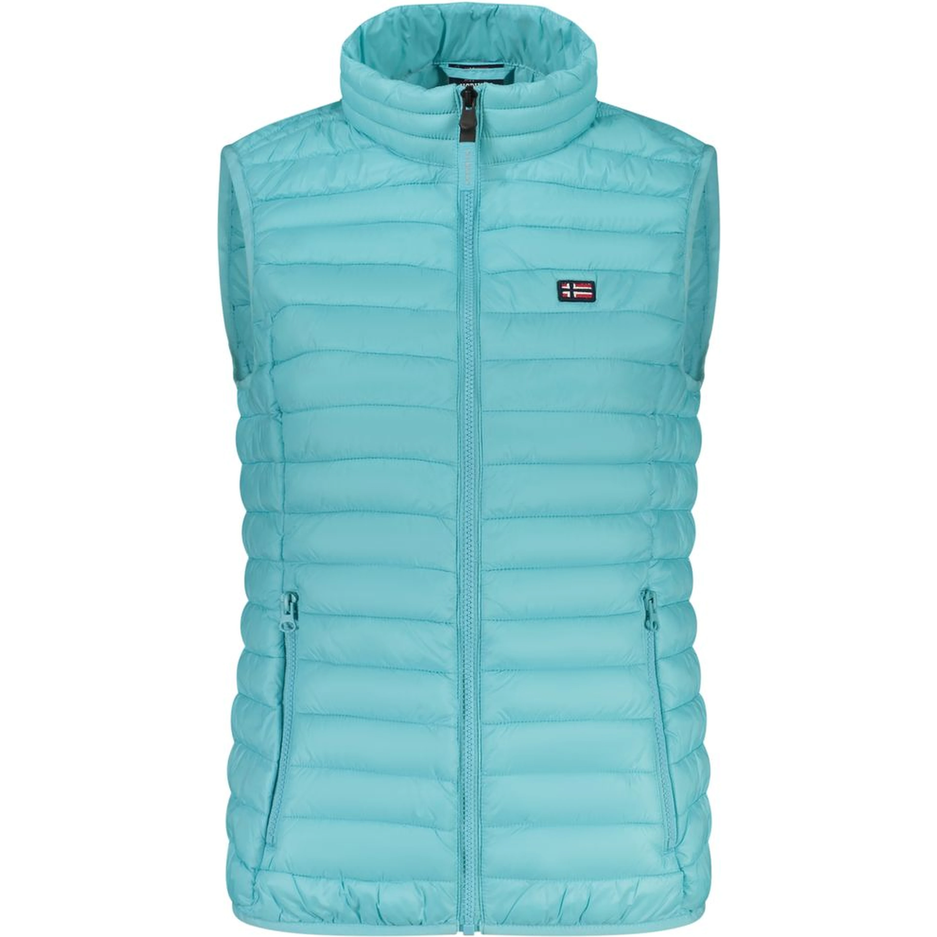 Azzurro Poliammide Womens Gilet