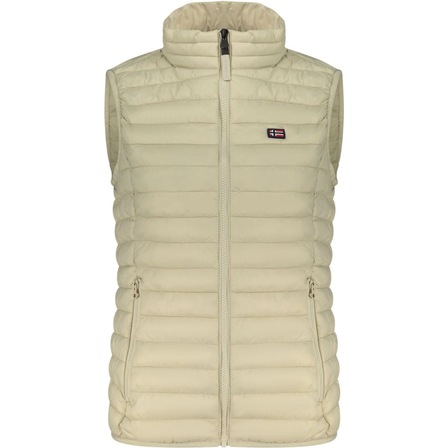 Beige Poliammide Women's Gilet