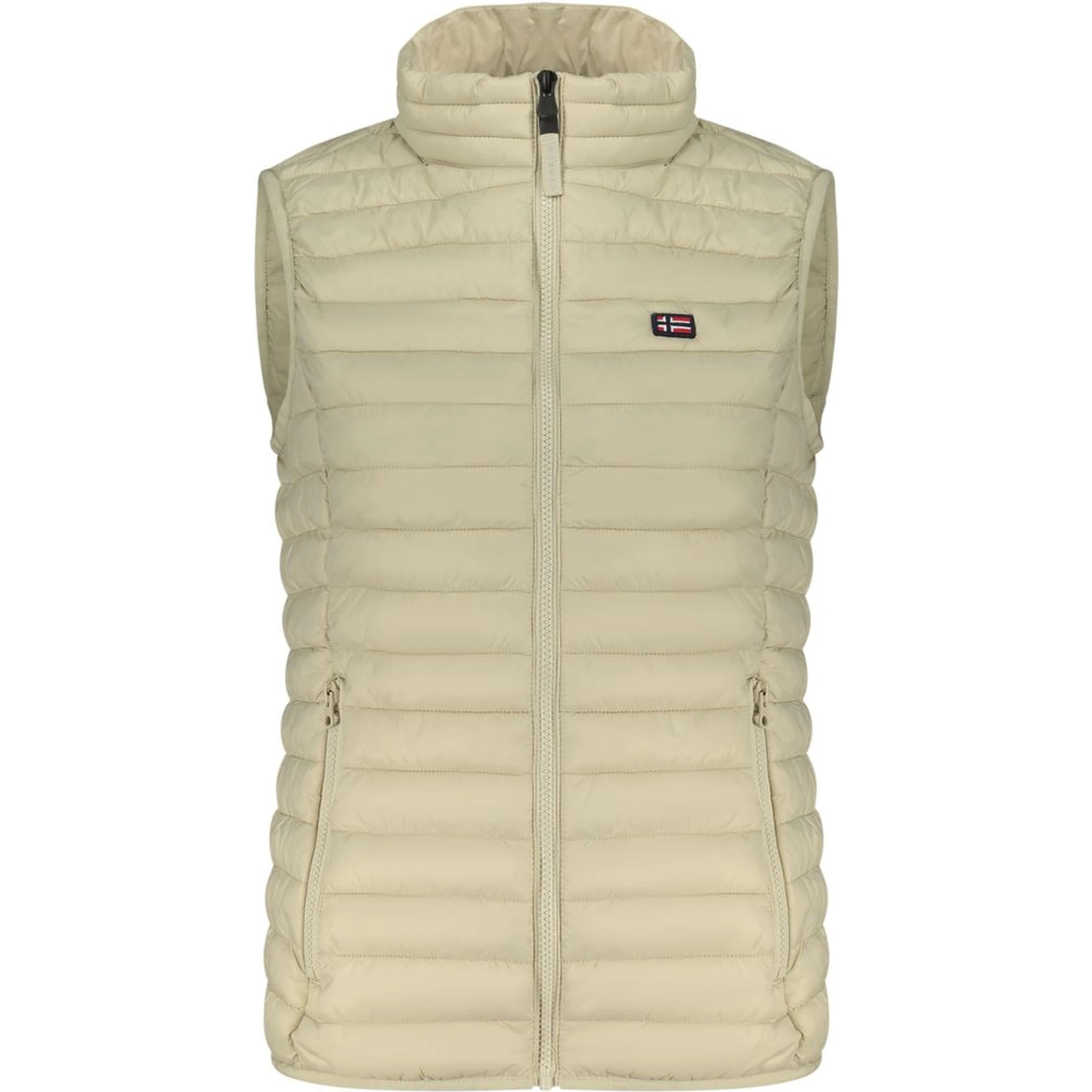 Beige Poliammide Women's Gilet