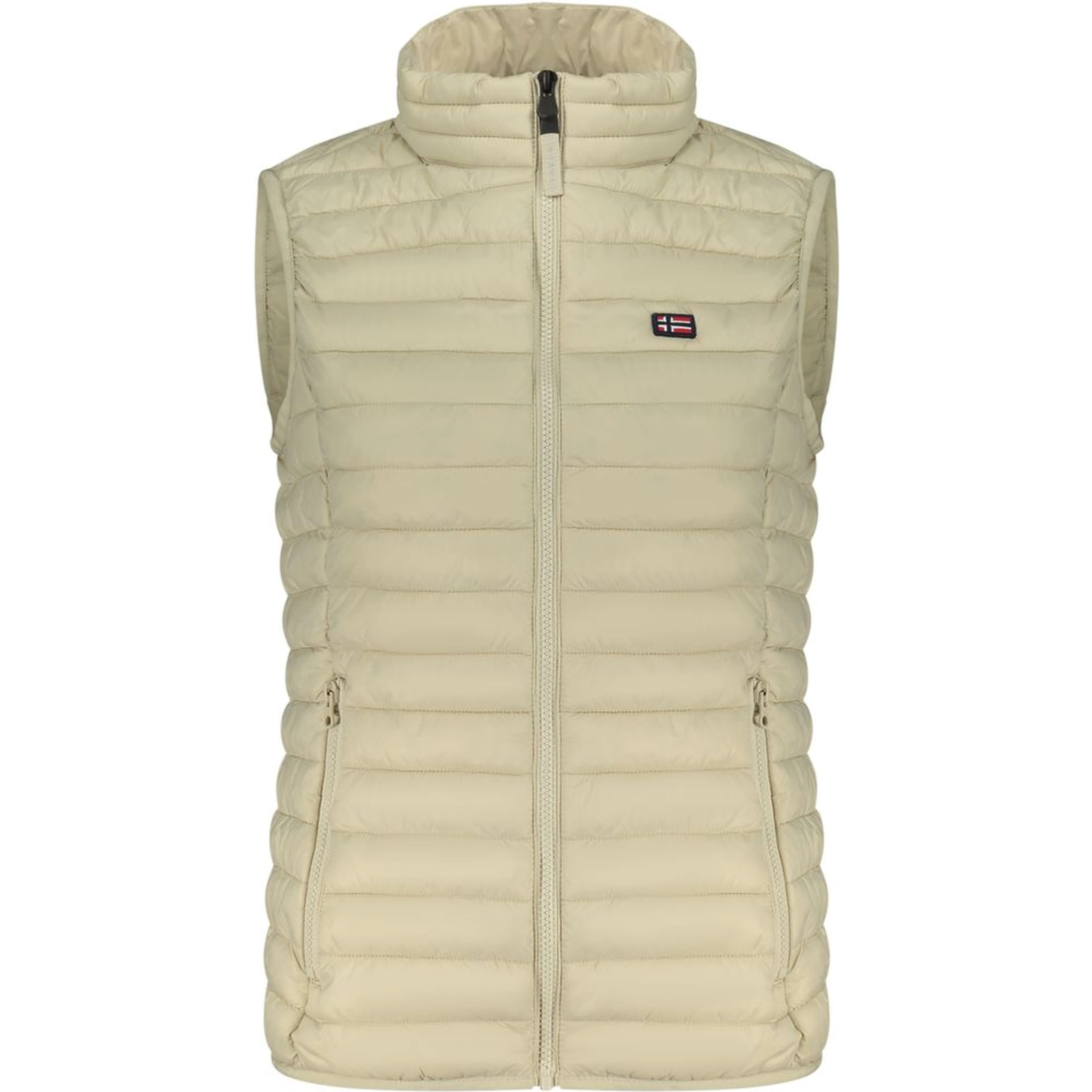 Beige Poliammide Women's Gilet