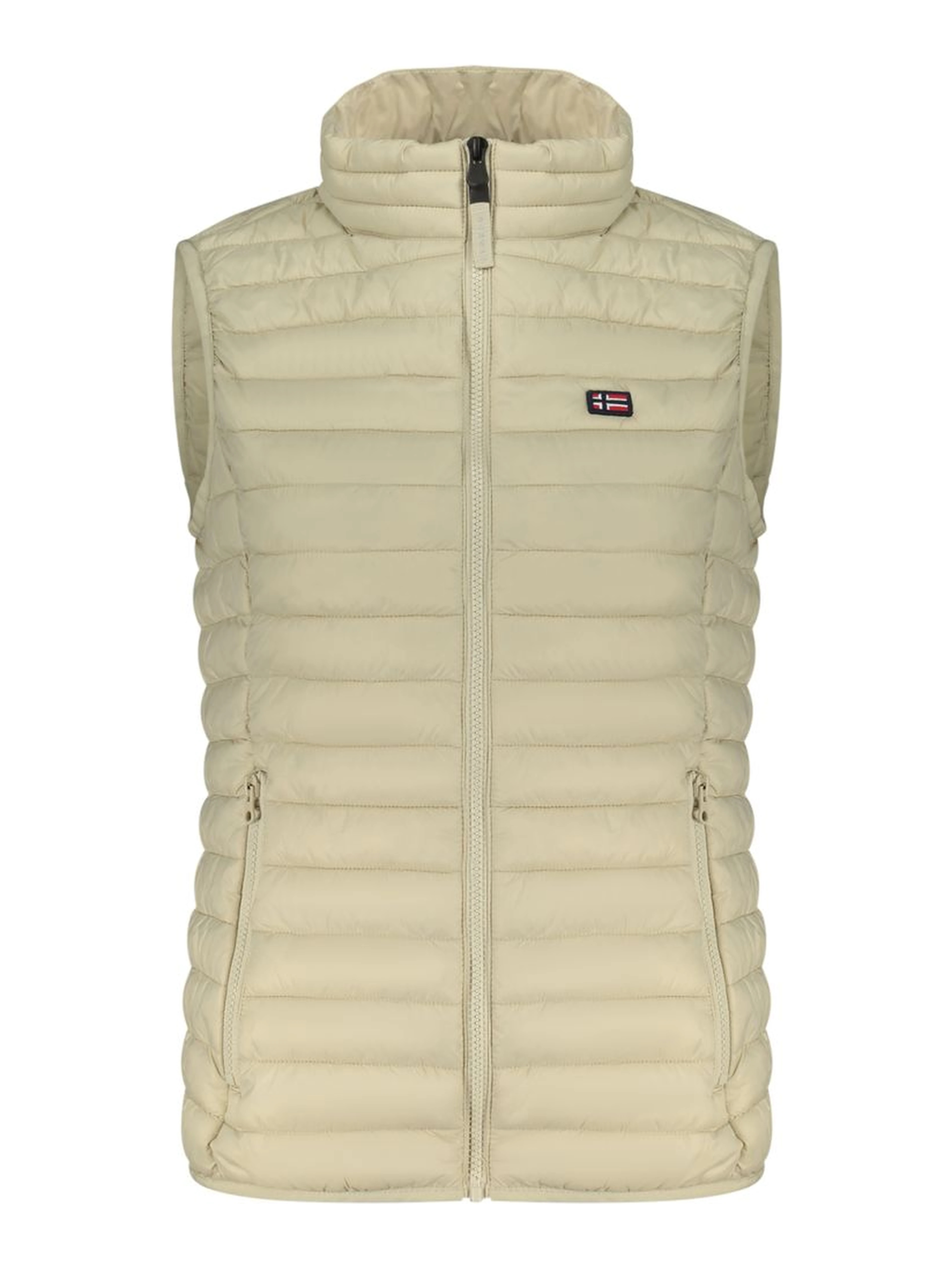 Beige Poliammide Women's Gilet