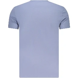 Azzurro Cotton Men T-Shirt