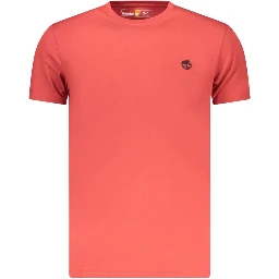 Red Organic Cotton Men T-Shirt