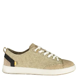 Beige Polyester Athletic Sneakers