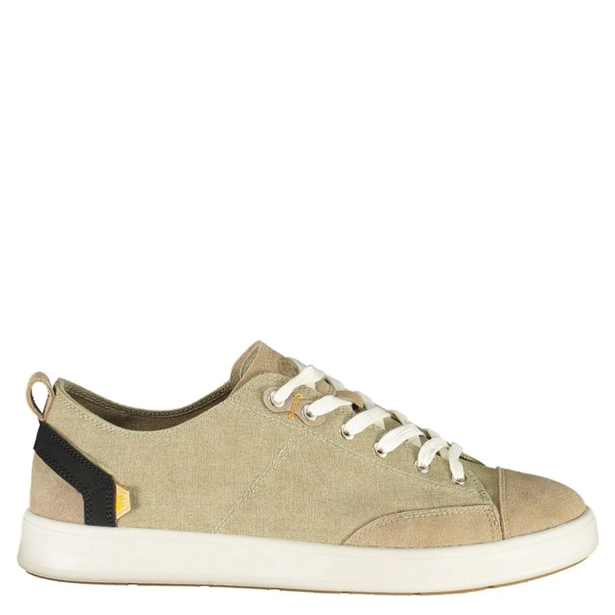 Beige Polyester Athletic Sneakers