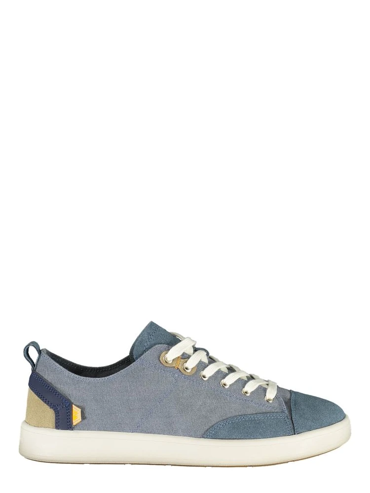 Azzurro Polyester Mens Sneaker