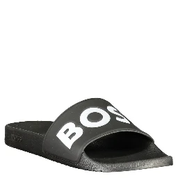Nero Polyurethane Men Ciabatta