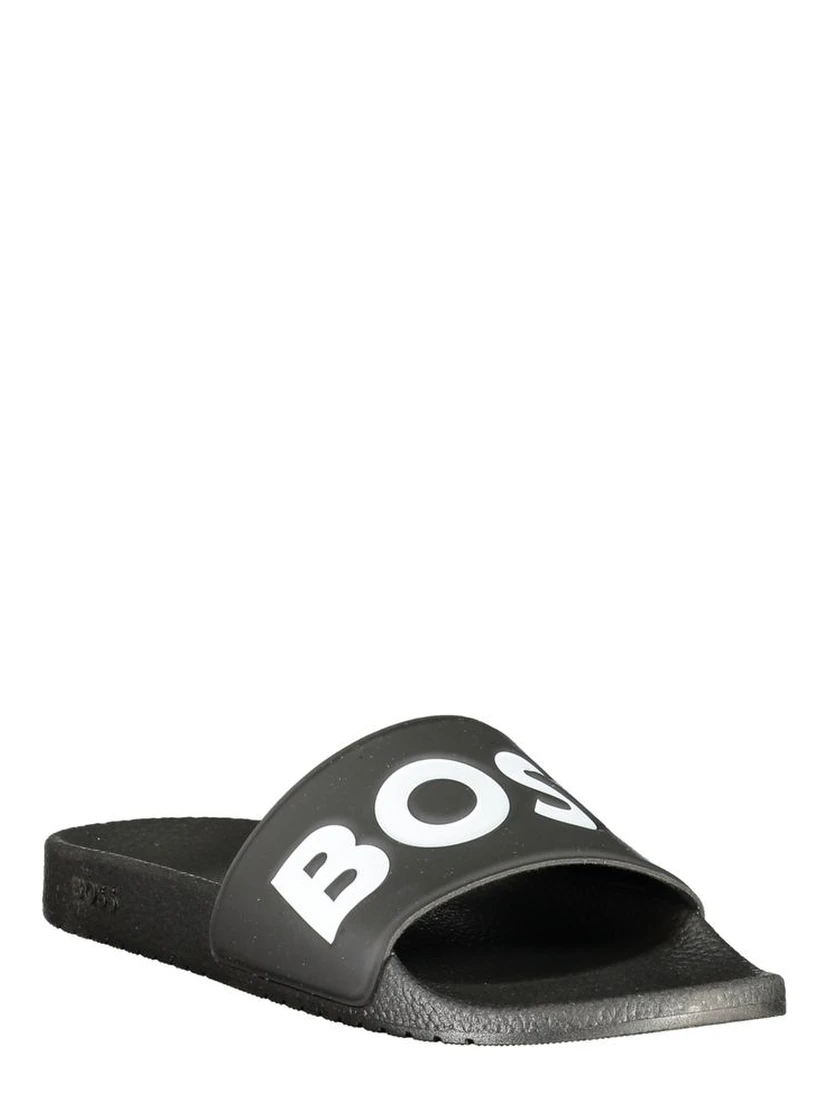 Nero Polyurethane Men Ciabatta
