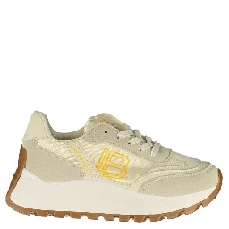Beige Polyurethane Women Sneaker