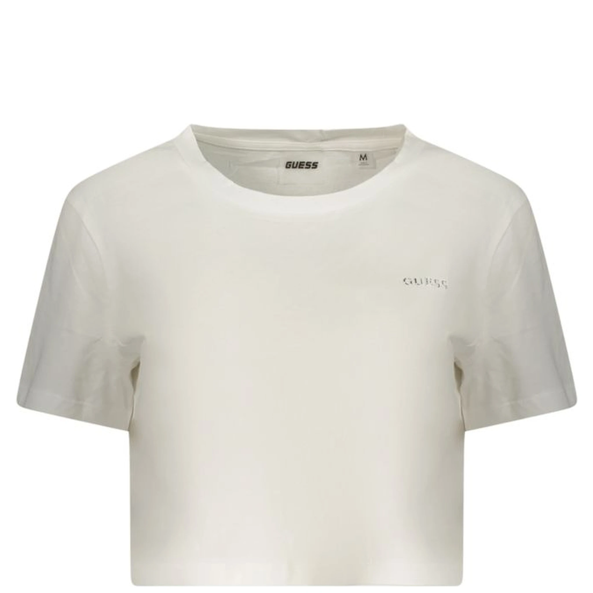 White Cotton Women T-Shirt