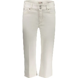Bianco Cotton Women Capri