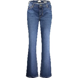 Blu Cotton Women Jeans