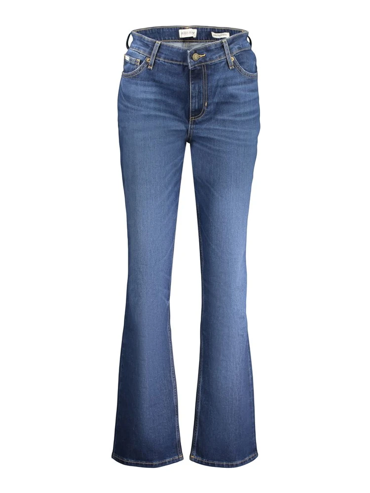 Blu Cotton Women Jeans