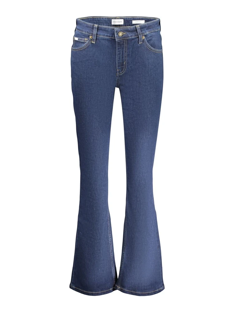 Blu Cotton Women Jeans