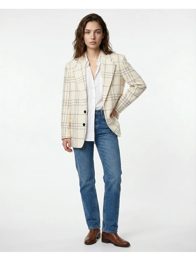 White Wool Coat