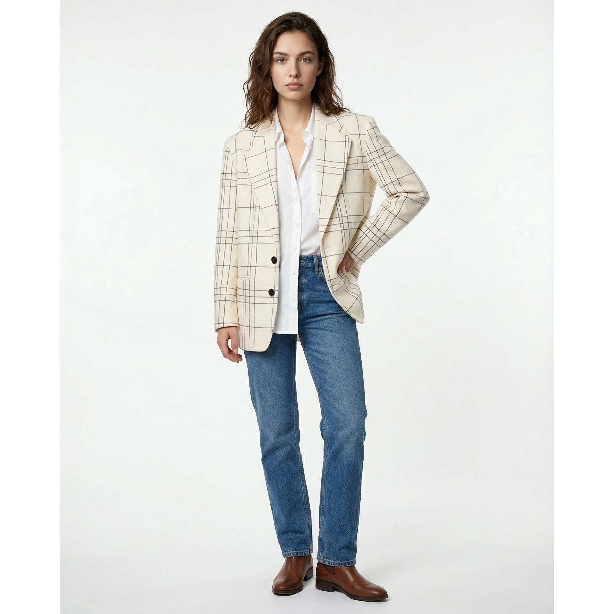 White Wool Coat
