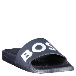 شبشب رجالي أزرق من البولي يوريثان