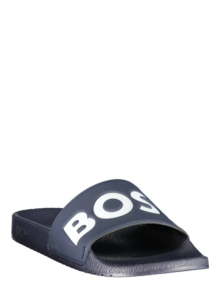Blue Polyurethane Men Slipper alternative