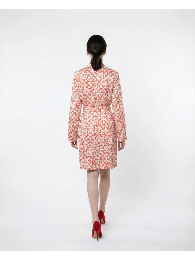 Multicolor Silk Casual Dress alternative