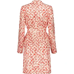 Multicolor Silk Casual Dress