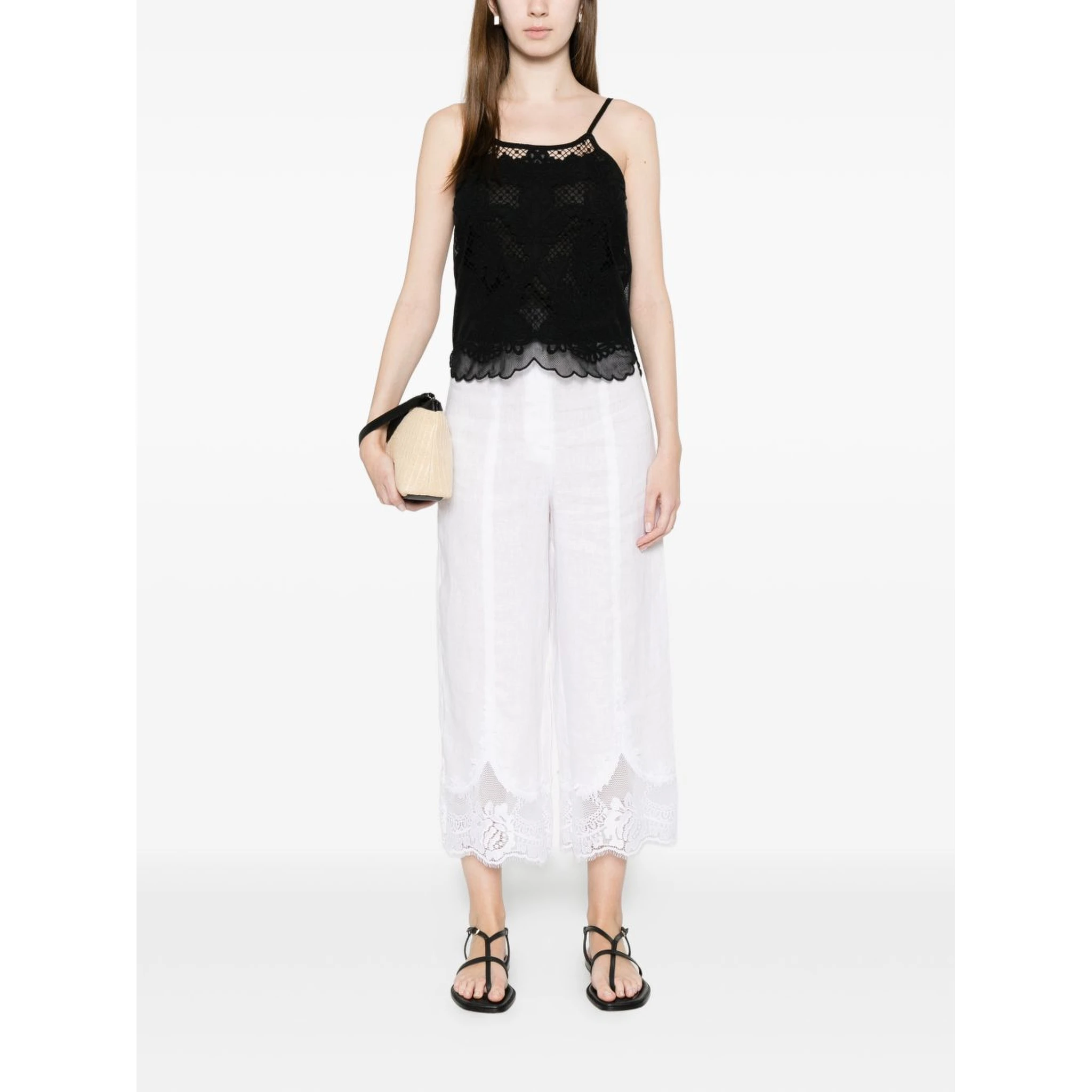 Twin-set Trousers White