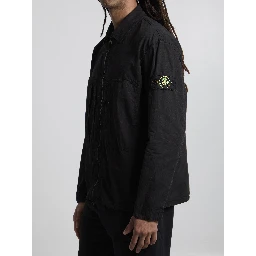 Ripstop cotton overshirt