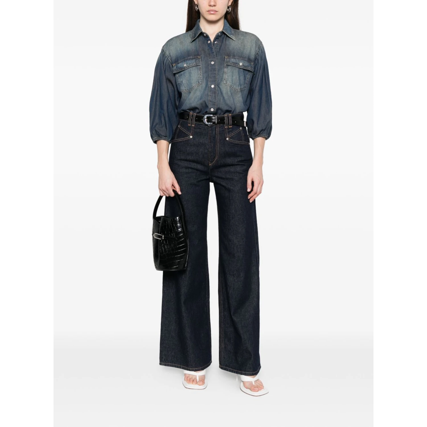 Pinko Shirts Blue