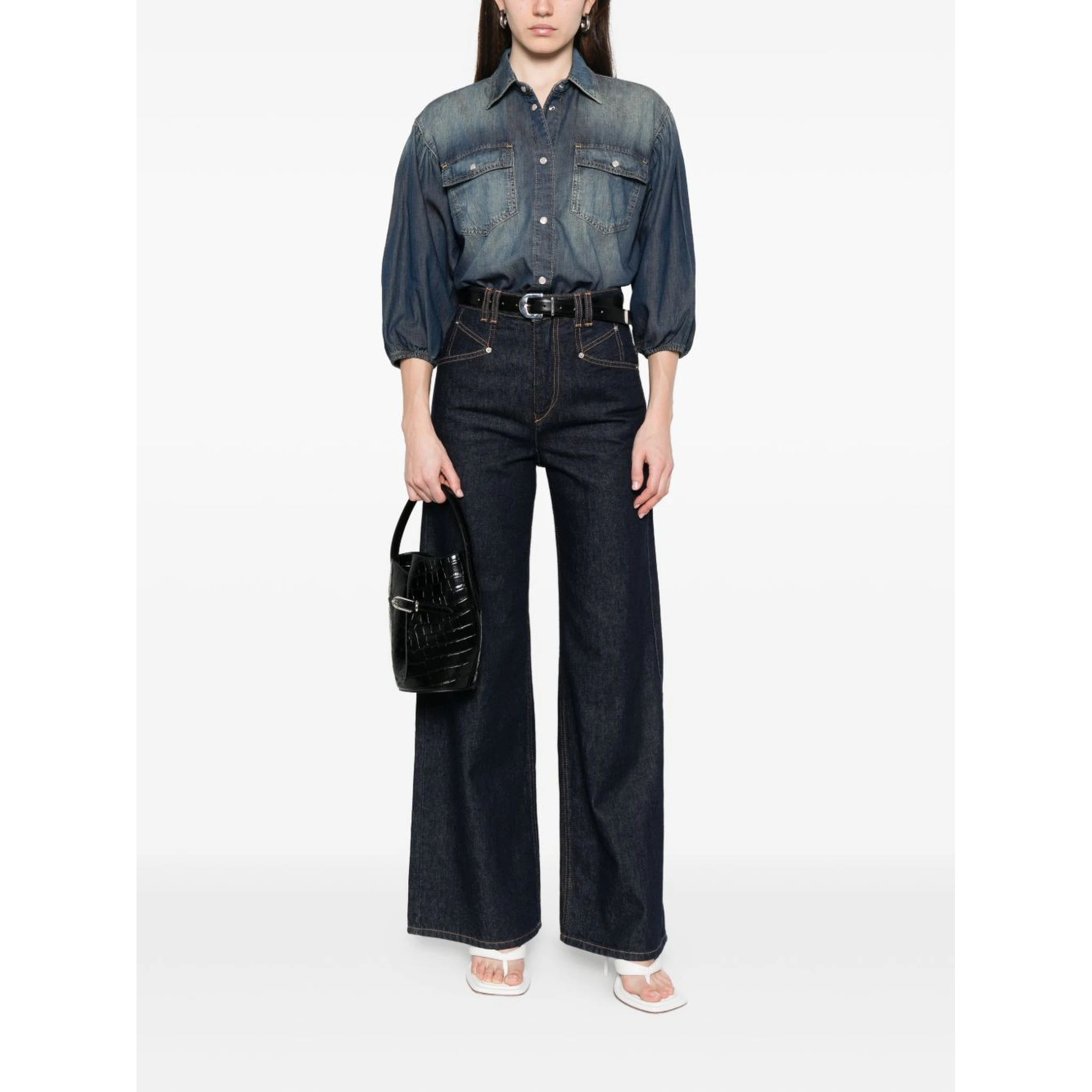 Pinko Shirts Blue