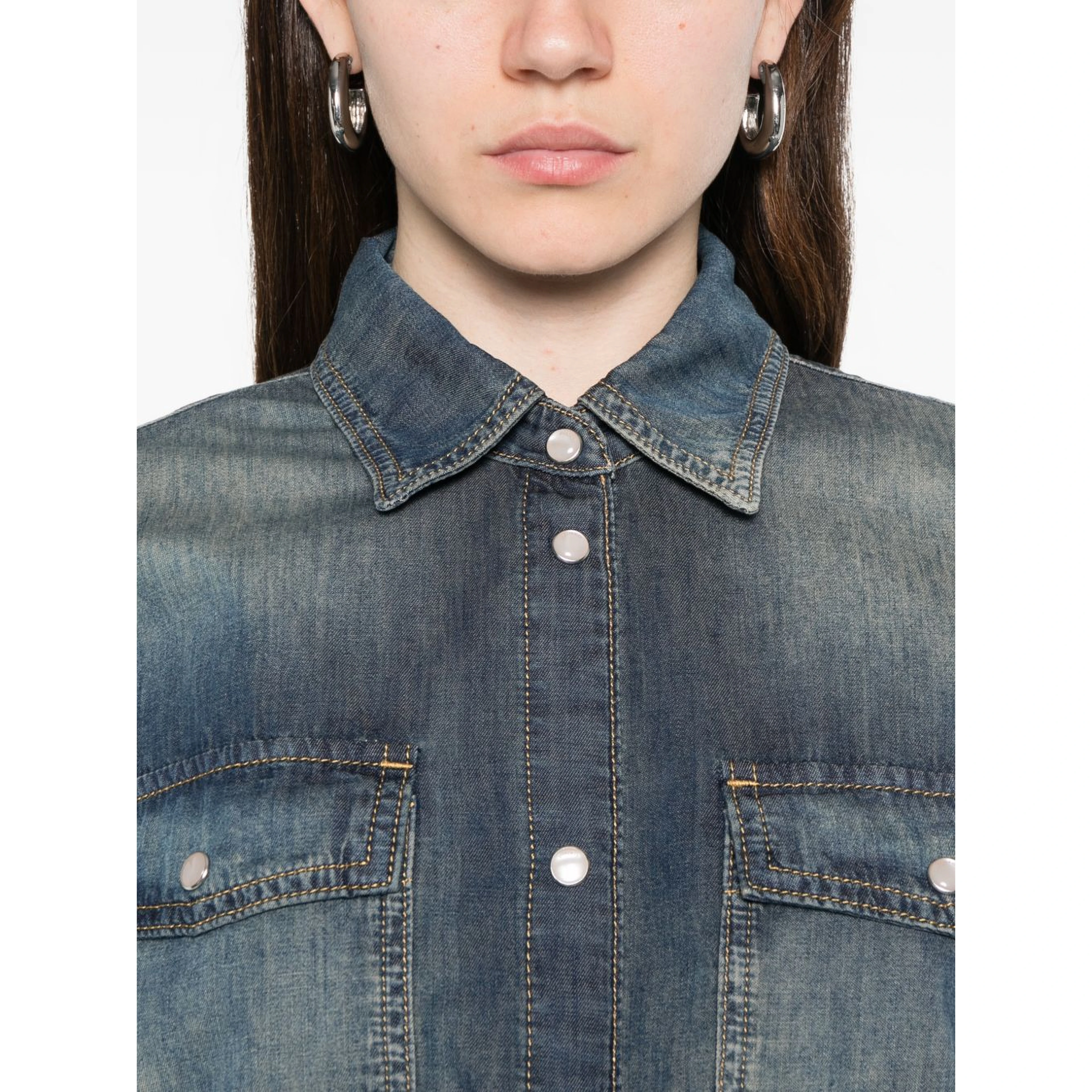 Pinko Shirts Blue