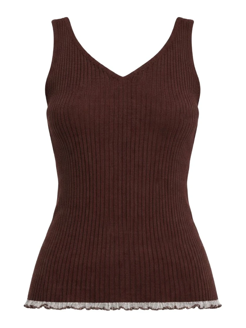 Twin-set Top Brown