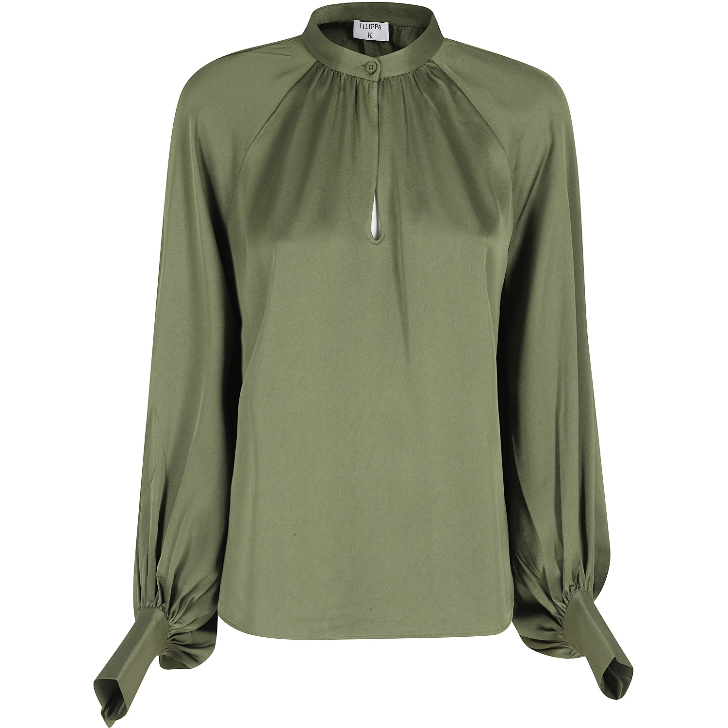 STAND COLLAR BLOUSE
